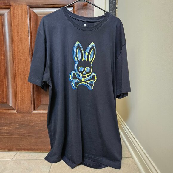 Psycho Bunny Men's SS T-Shirt, Sz EU 9 (US XXL) - Picture 3 of 10